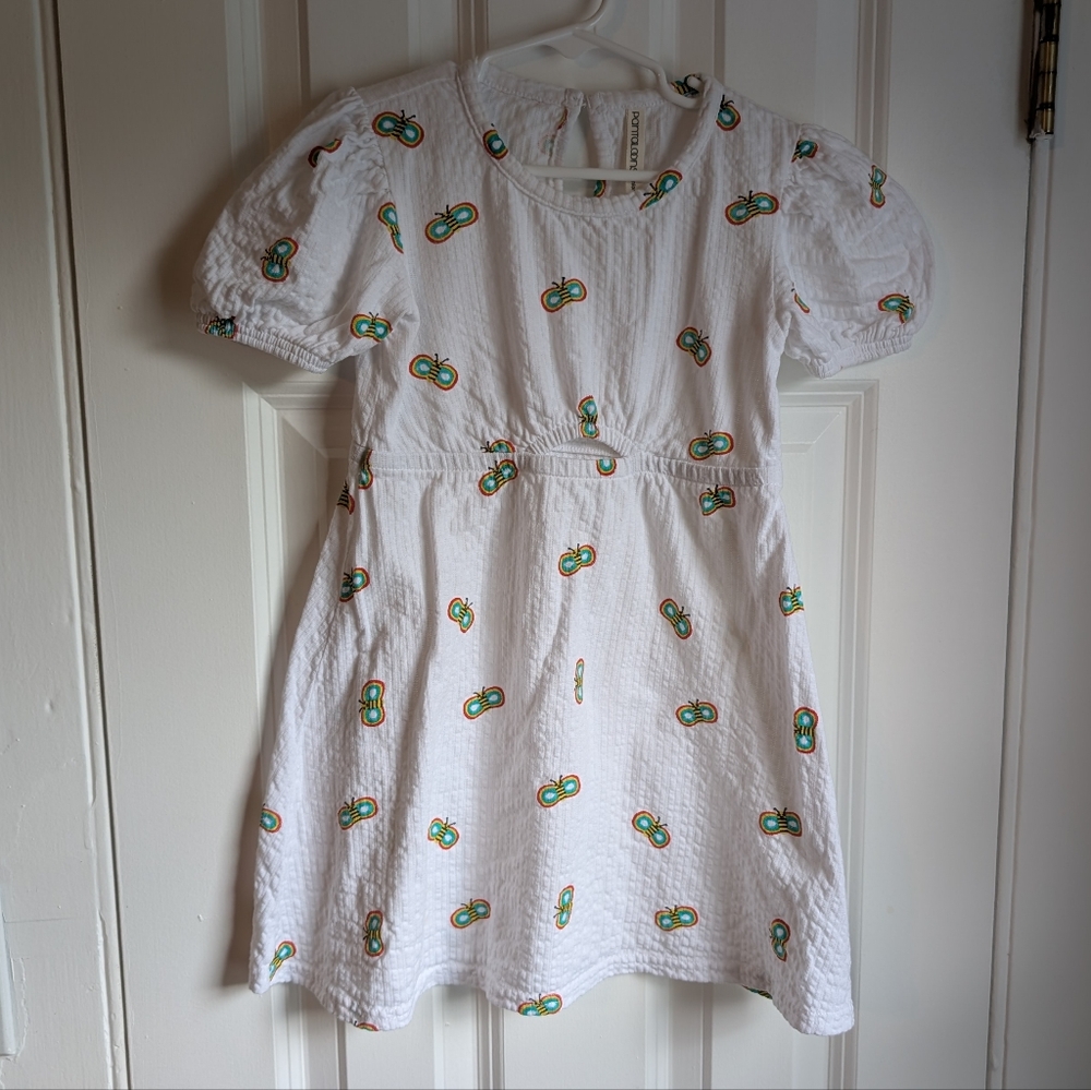 Pantaloons Girls Size 4-5 Bumble Bee / Butterfly Dress